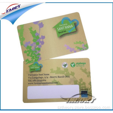 Cr80 Cmyk Printing Transparent PVC Card/Smart ID Card/PVC Business Card